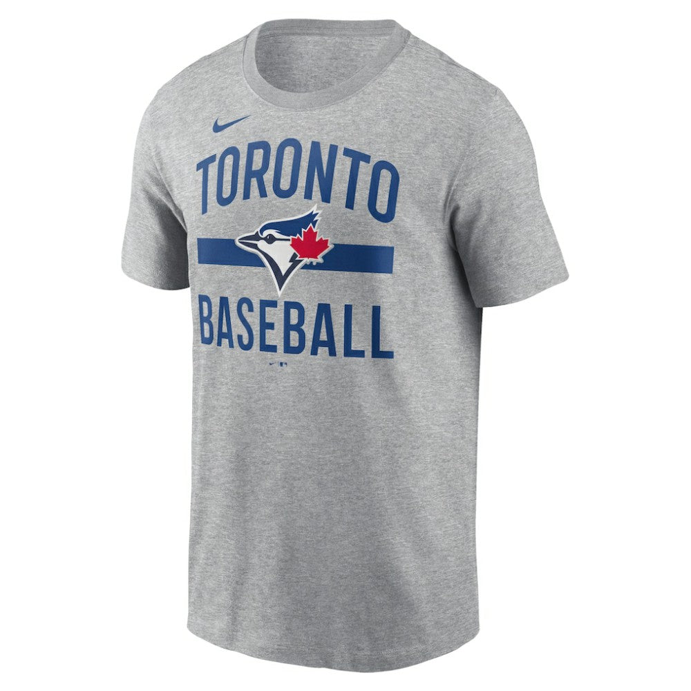 Toronto Blue Jays Nike  Arched T-Shirt - Heather Charcoal T-shirts