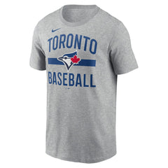 Toronto Blue Jays Nike  Arched T-Shirt - Heather Charcoal T-shirts