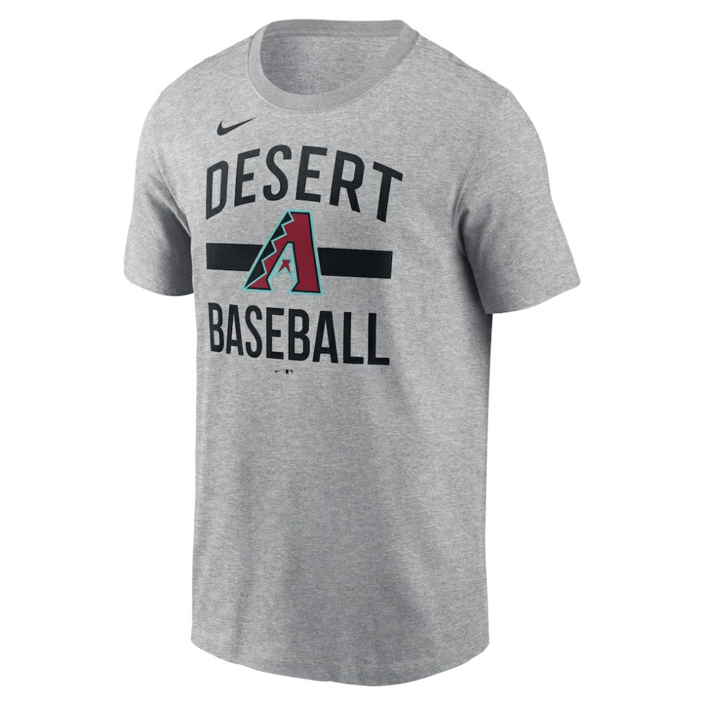 Arizona Diamondbacks Nike  Arched T-Shirt - Heather Gray T-shirts