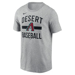 Arizona Diamondbacks Nike  Arched T-Shirt - Heather Gray T-shirts