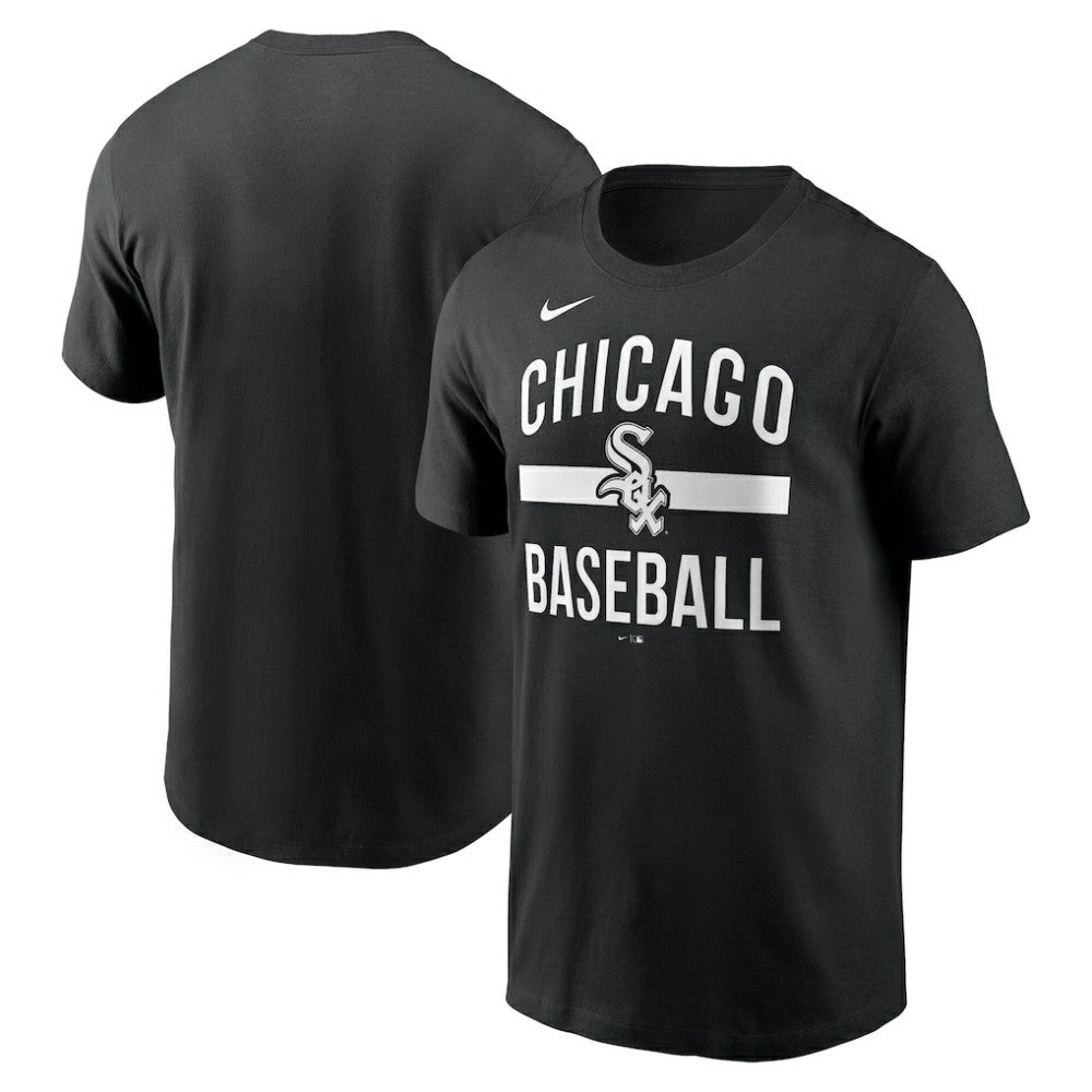 Chicago White Sox Nike  Arched T-Shirt - Black T-shirts