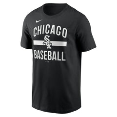 Chicago White Sox Nike  Arched T-Shirt - Black T-shirts