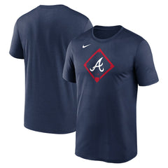 Atlanta Braves Nike Icon Legend Dri-FIT T-Shirt - Navy T-shirts