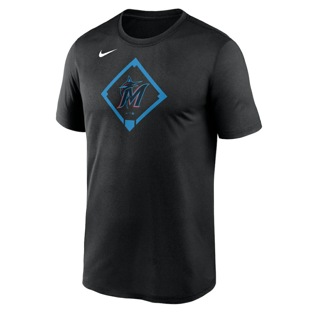 Miami Marlins Nike Icon Legend Dri-FIT T-Shirt - Black T-shirts