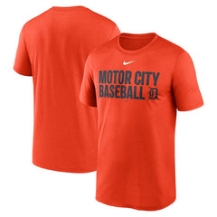 Detroit Tigers Nike Local Legend Performance T-Shirt - Orange T-shirts