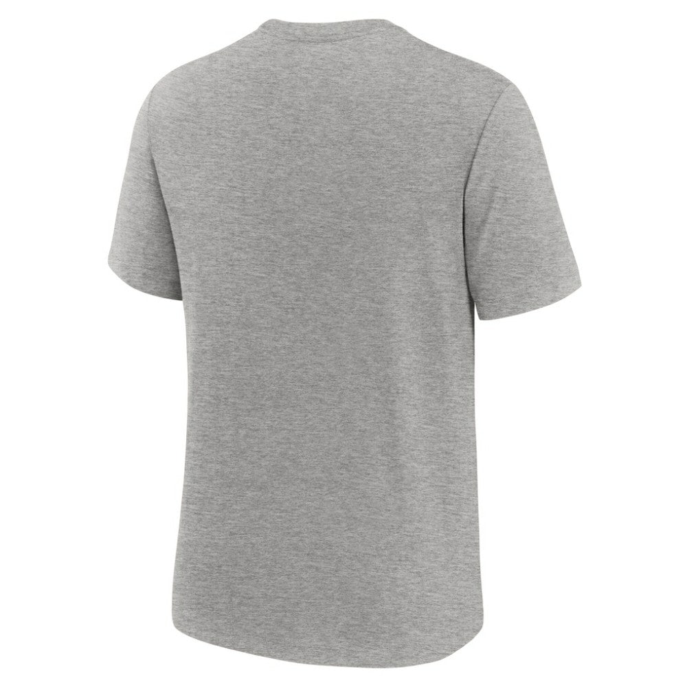 San Diego Padres Nike Logo Tri-Blend T-Shirt - Heather Gray T-shirts