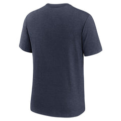 Detroit Tigers Nike Logo Tri-Blend T-Shirt - Heather Navy T-shirts