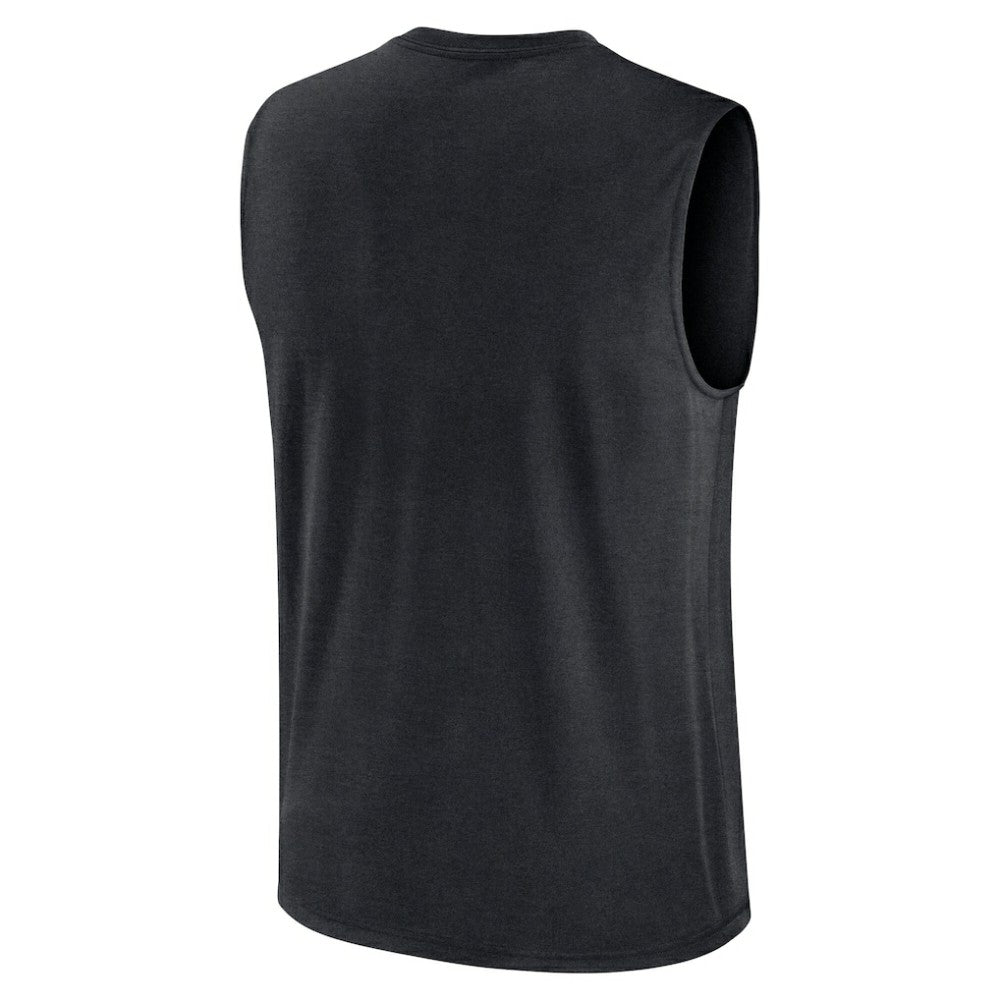 Pittsburgh Pirates Nike Knockout Dri-FIT Muscle Tank Top - Black Tanks