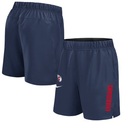 Cleveland Guardians Nike Woven Victory Dri-FIT Shorts - Navy Shorts