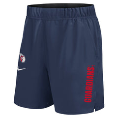 Cleveland Guardians Nike Woven Victory Dri-FIT Shorts - Navy Shorts