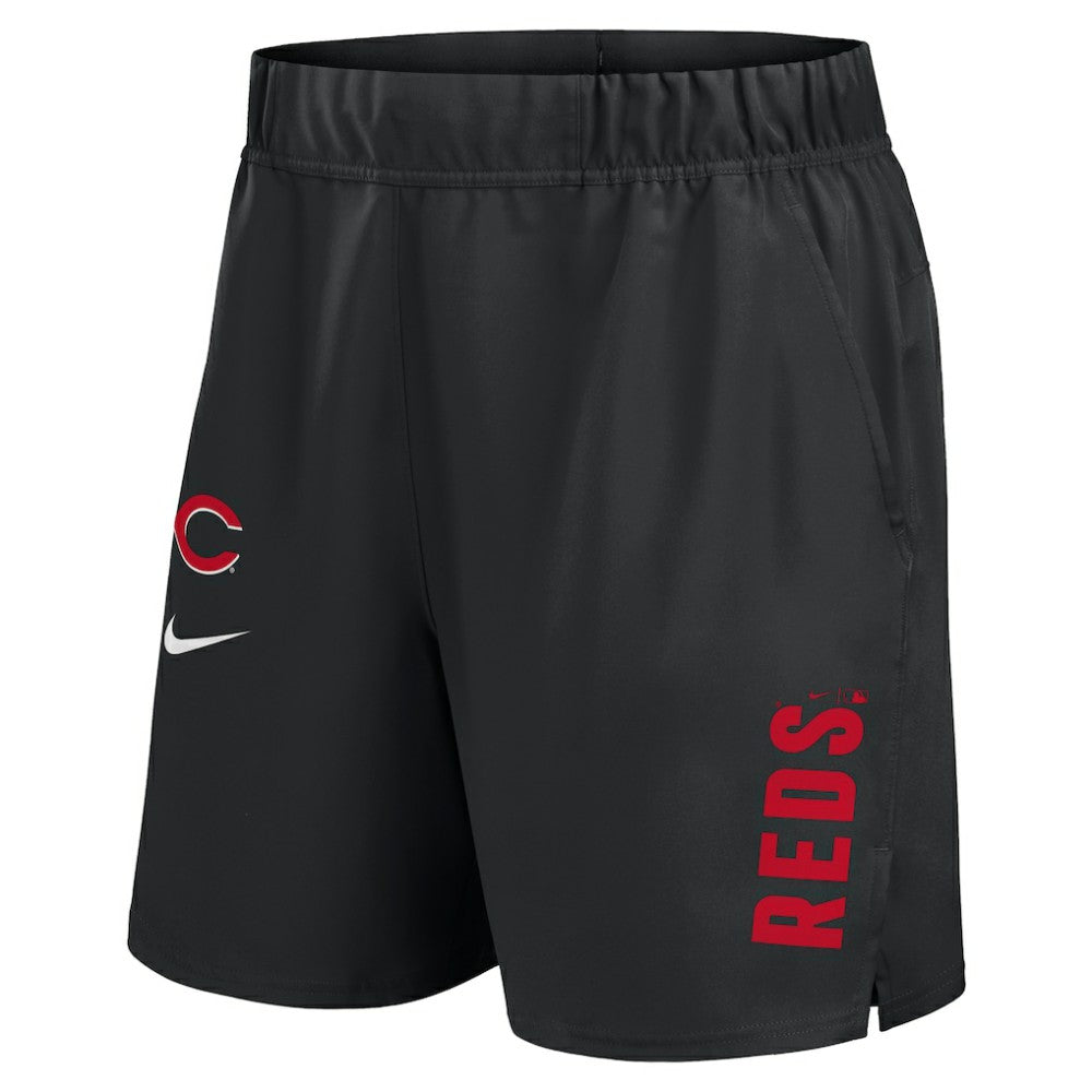 Cincinnati Reds Nike Woven Victory Dri-FIT Shorts - Black Shorts