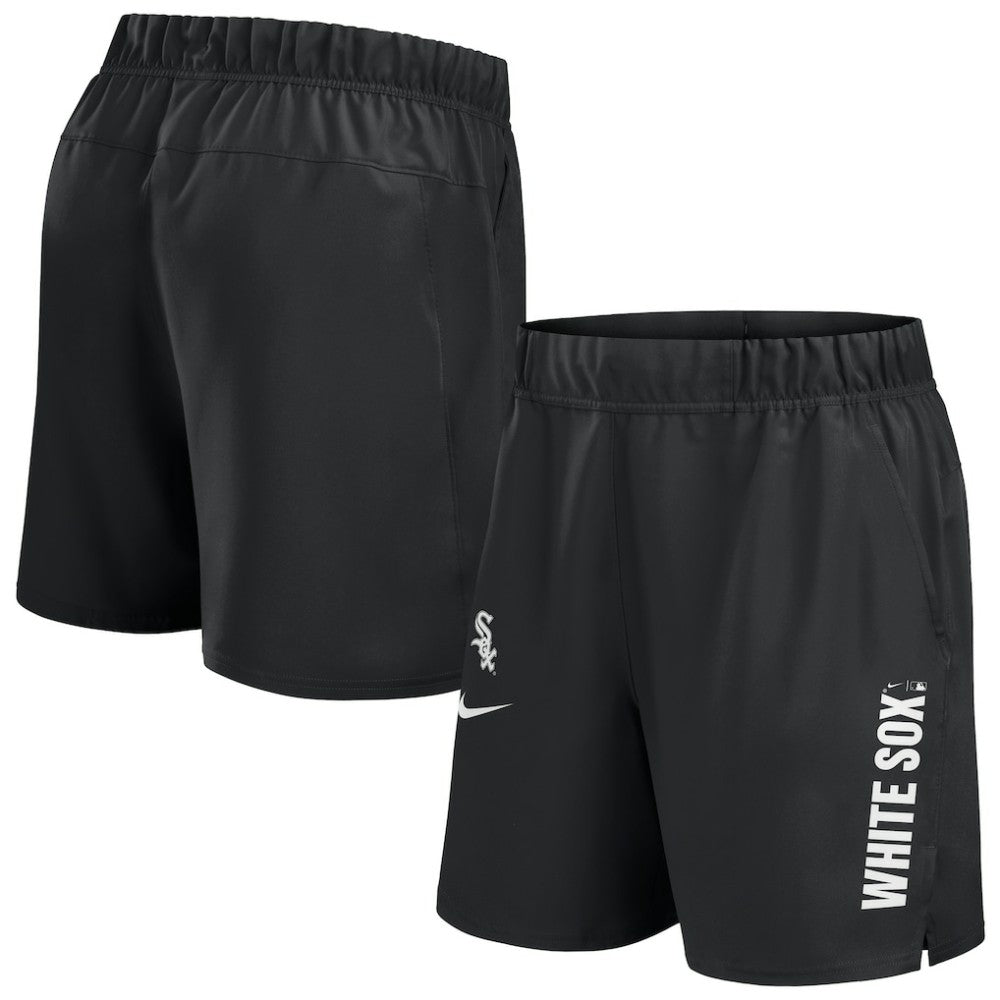Chicago White Sox Nike Woven Victory Dri-FIT Shorts - Black Shorts