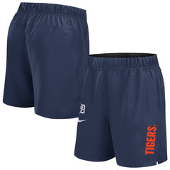 Detroit Tigers Nike Woven Victory Dri-FIT Shorts - Navy Shorts
