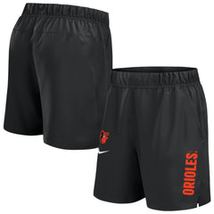 Baltimore Orioles Nike Woven Victory Dri-FIT Shorts - Black Shorts