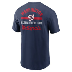 Washington Nationals Nike 2-Hit T-Shirt - Navy T-shirts