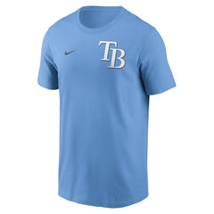 Tampa Bay Rays Nike 2-Hit T-Shirt - Light Blue T-shirts