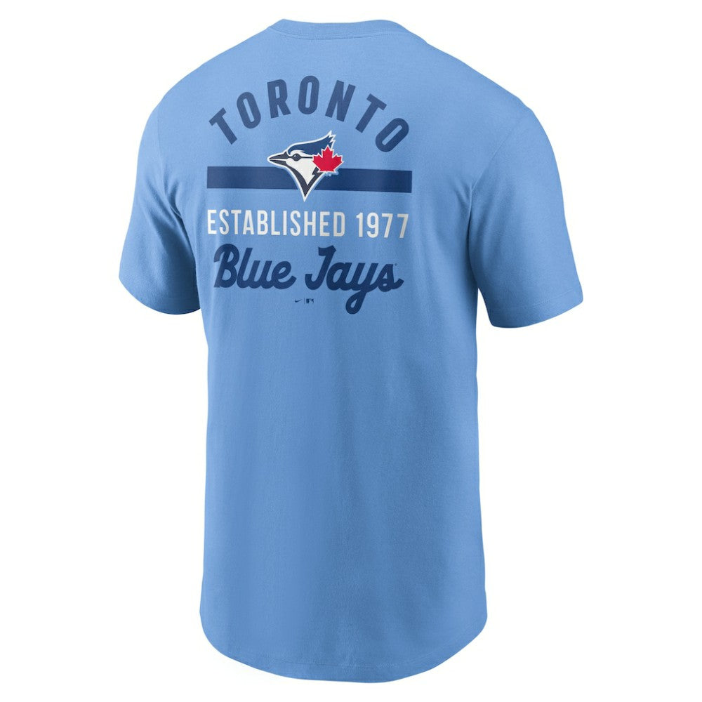 Toronto Blue Jays Nike 2-Hit T-Shirt - Powder Blue T-shirts