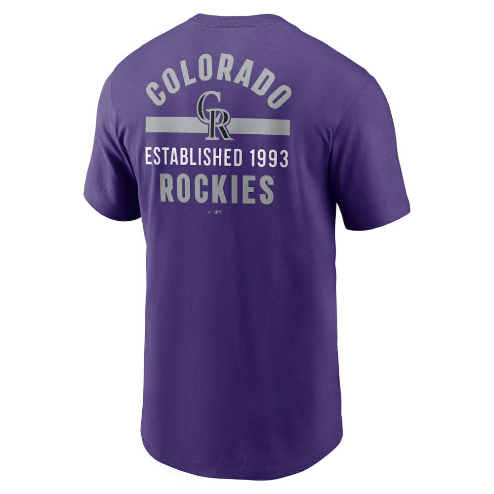 Colorado Rockies Nike 2-Hit T-Shirt - Purple T-shirts