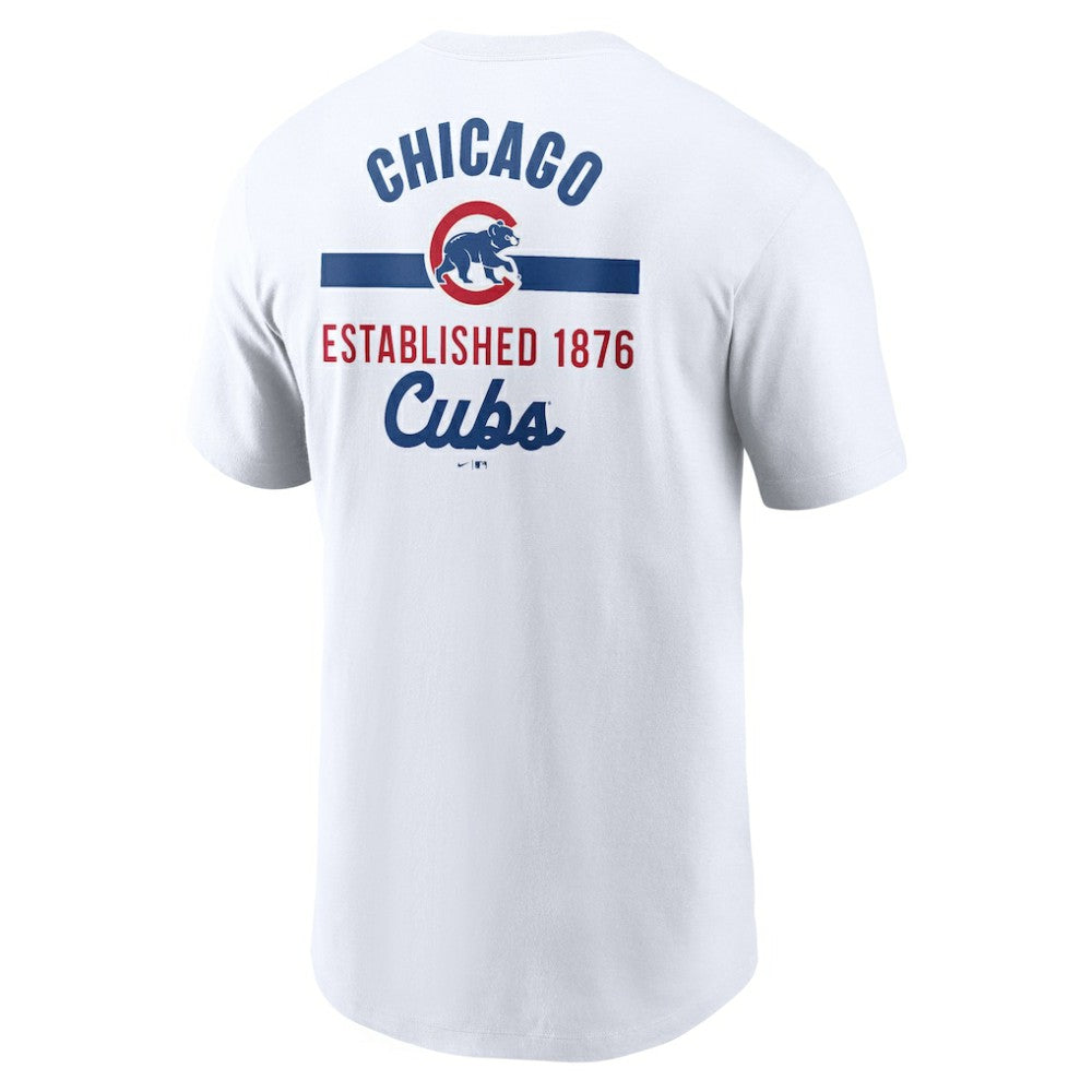 Chicago Cubs Nike 2-Hit T-Shirt - White T-shirts