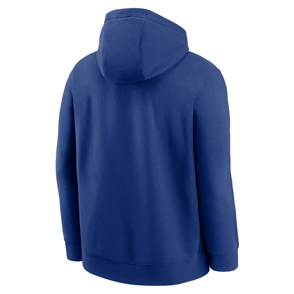 New York Mets Nike Logo Club Fleece Hoodie - Royal Hoodies