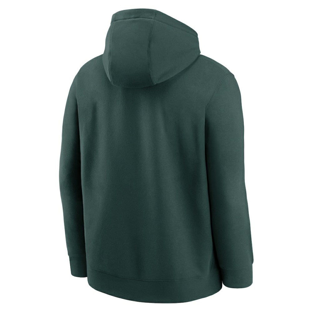 Athletics Nike Logo Club Fleece Hoodie - Green Hoodies