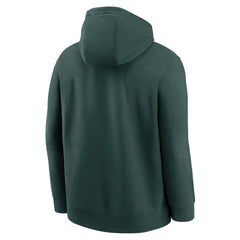 Athletics Nike Logo Club Fleece Hoodie - Green Hoodies