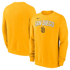 San Diego Padres Nike Sweatshirt - Gold Sweatshirts