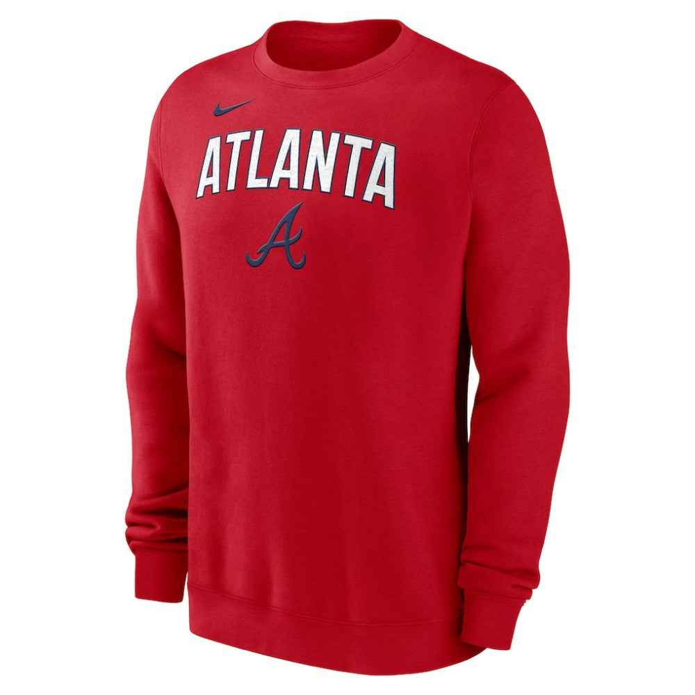 Atlanta Braves Nike Sweatshirt - Red Sweatshirts