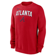 Atlanta Braves Nike Sweatshirt - Red Sweatshirts