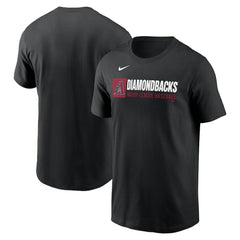 Arizona Diamondbacks Nike Team Block T-Shirt - Black T-shirts
