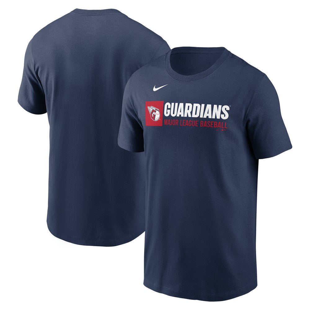 Cleveland Guardians Nike Team Block T-Shirt - Navy T-shirts