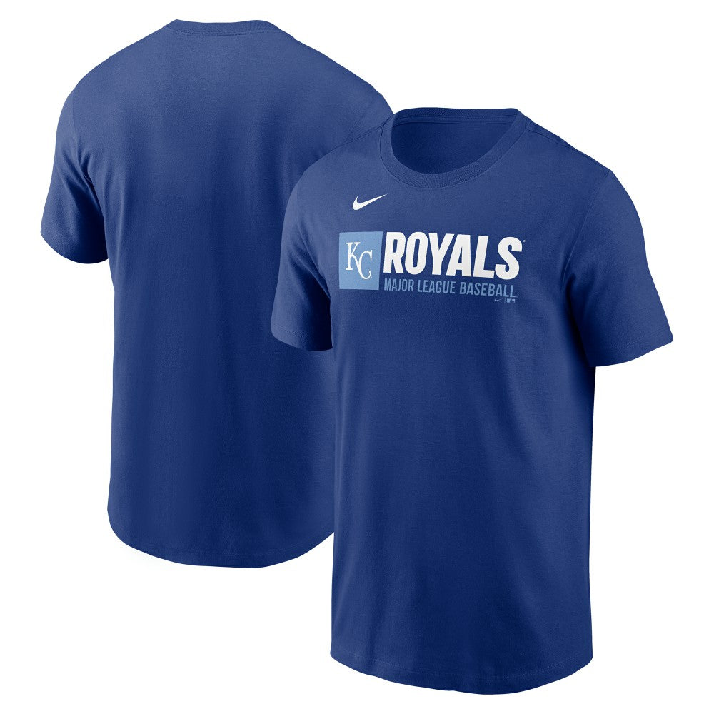 Kansas City Royals Nike Team Block T-Shirt - Royal T-shirts