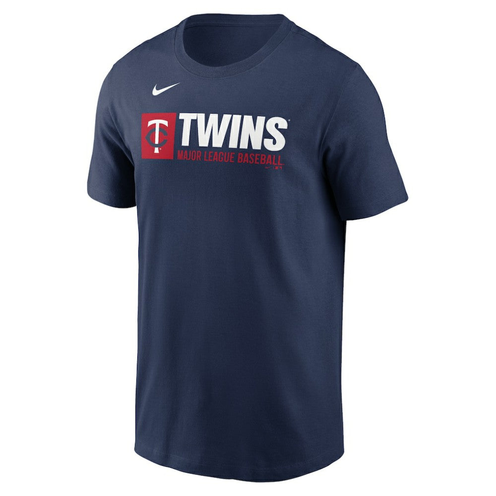Minnesota Twins Nike Team Block T-Shirt - Navy T-shirts