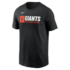 San Francisco Giants Nike Team Block T-Shirt - Black T-shirts