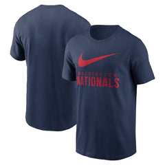 Washington Nationals Nike Swoosh T-Shirt - Navy T-shirts
