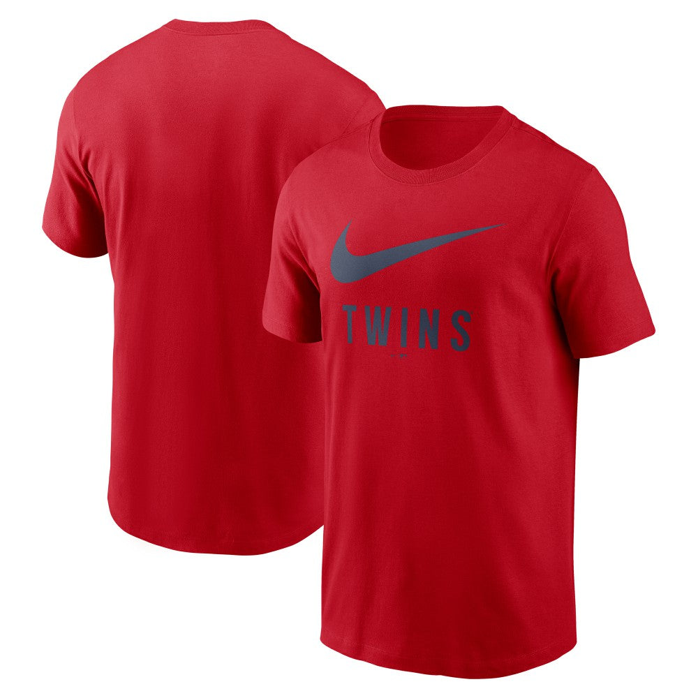 Minnesota Twins Nike Swoosh T-Shirt - Red T-shirts