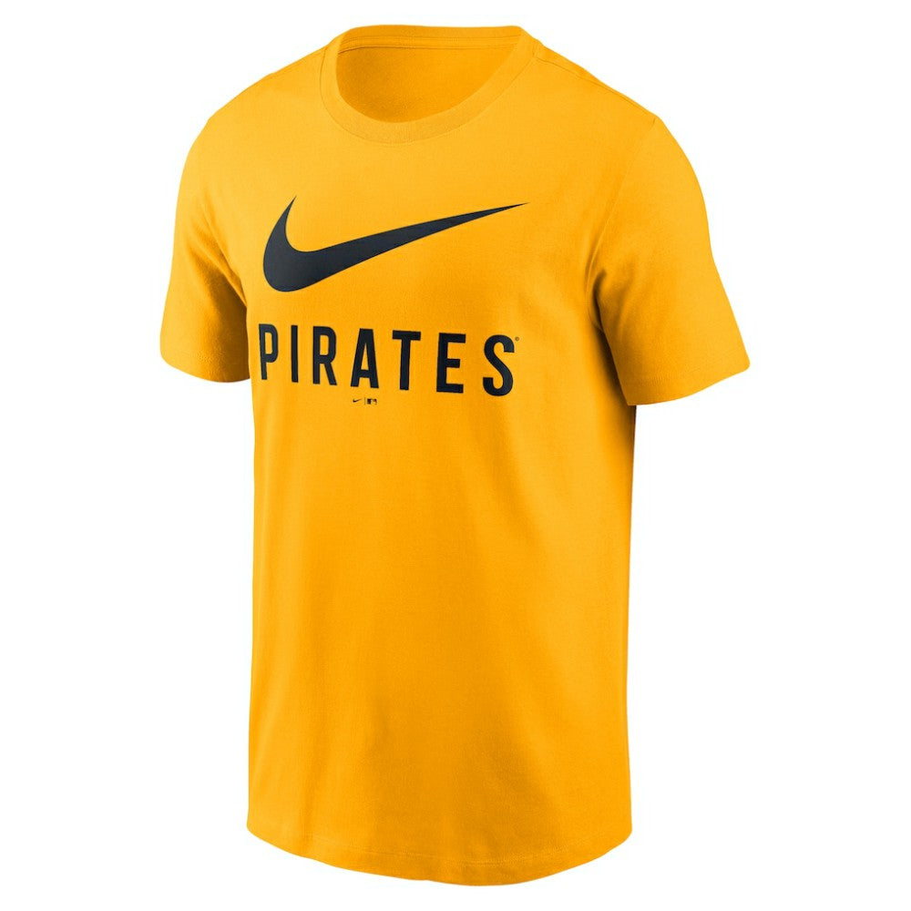 Pittsburgh Pirates Nike Swoosh T-Shirt - Gold T-shirts