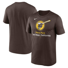 San Diego Padres Nike Stadium Legend Performance T-Shirt - Brown T-shirts