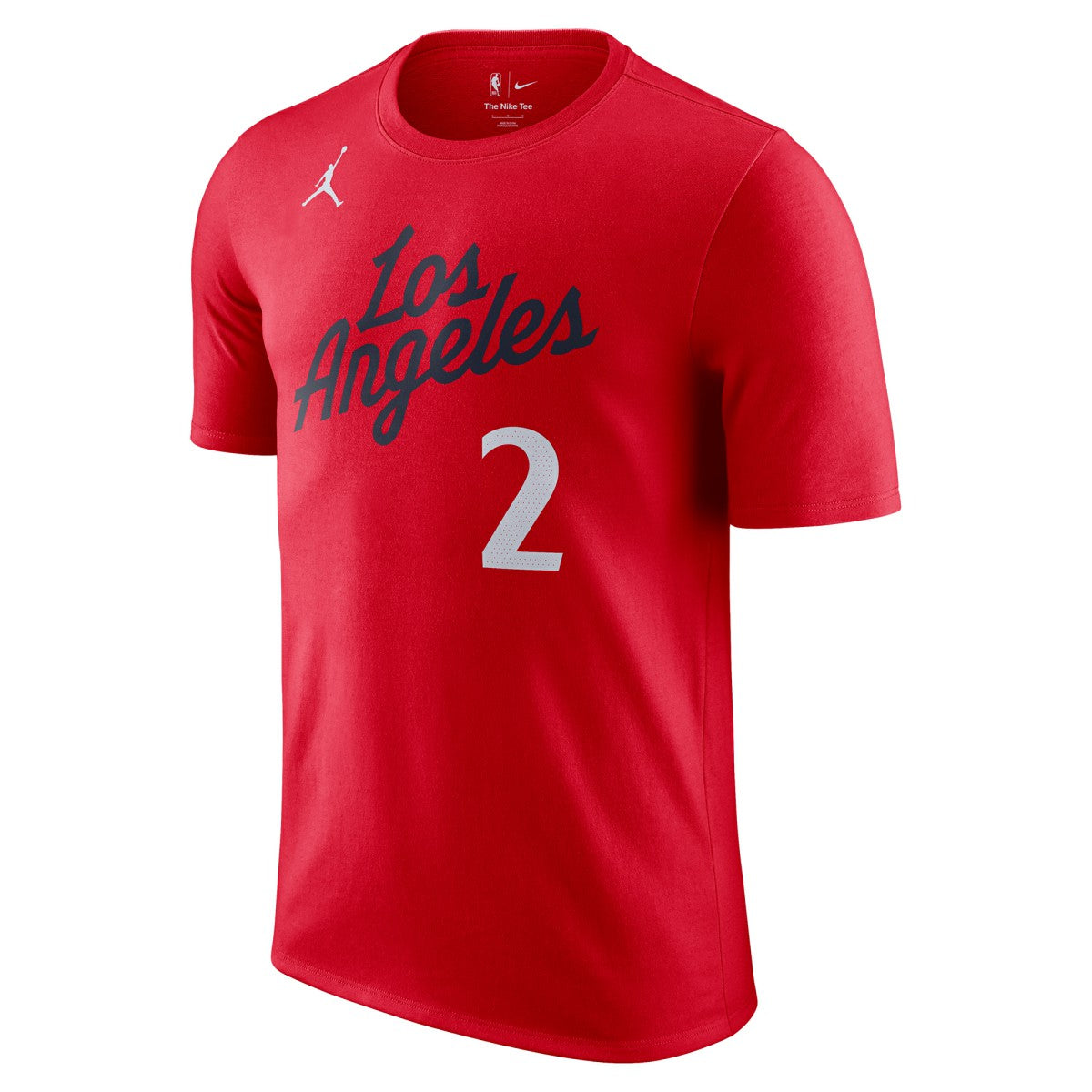 Kawhi Leonard LA Clippers Jordan Brand Statement Edition Name & Number T-Shirt Red