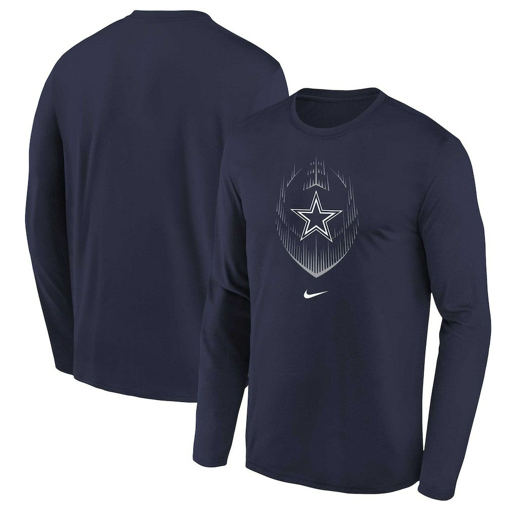 Dallas Cowboys Preschool Legend Icon Long Sleeve T-Shirt Navy