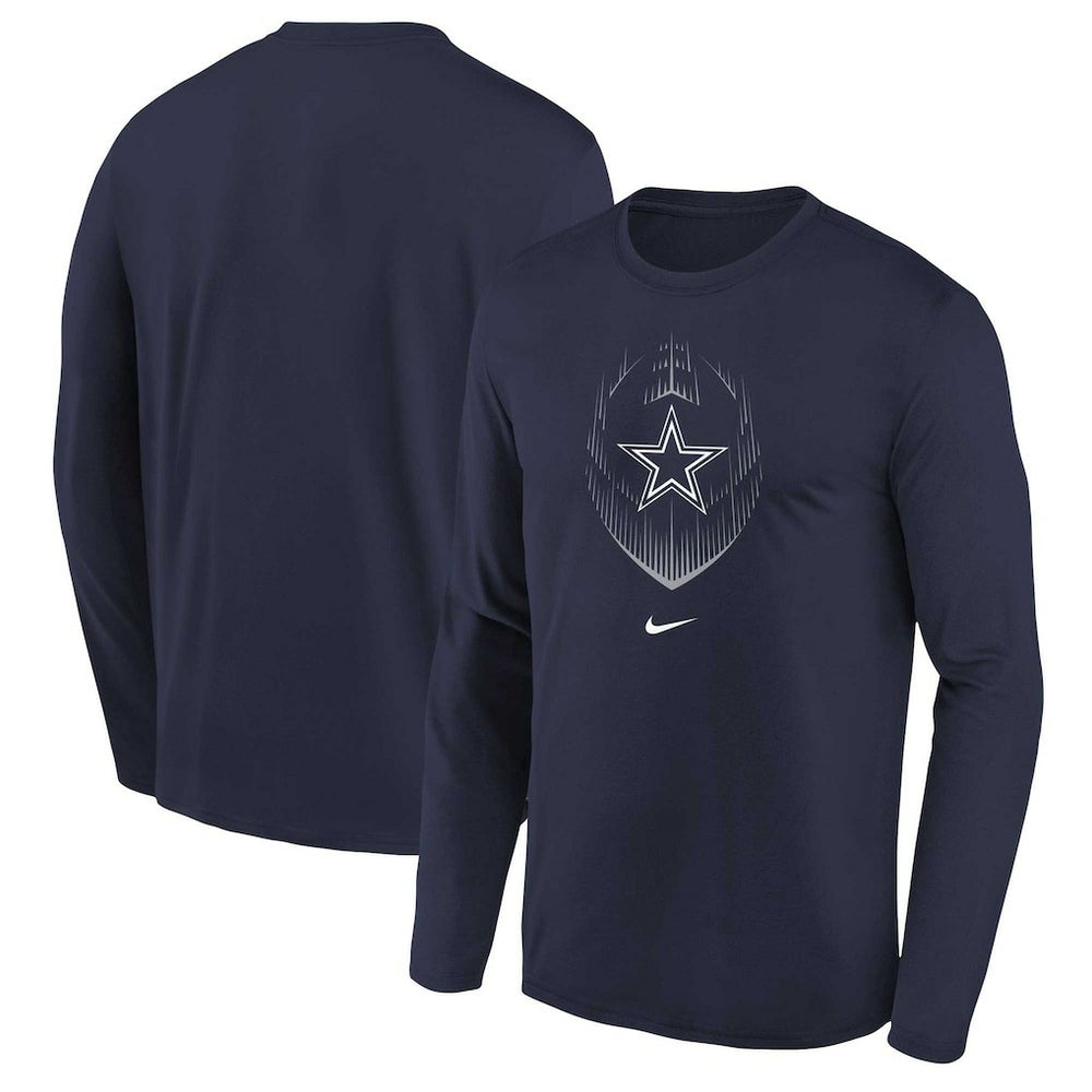 Dallas Cowboys Preschool Legend Icon Long Sleeve T-Shirt Navy