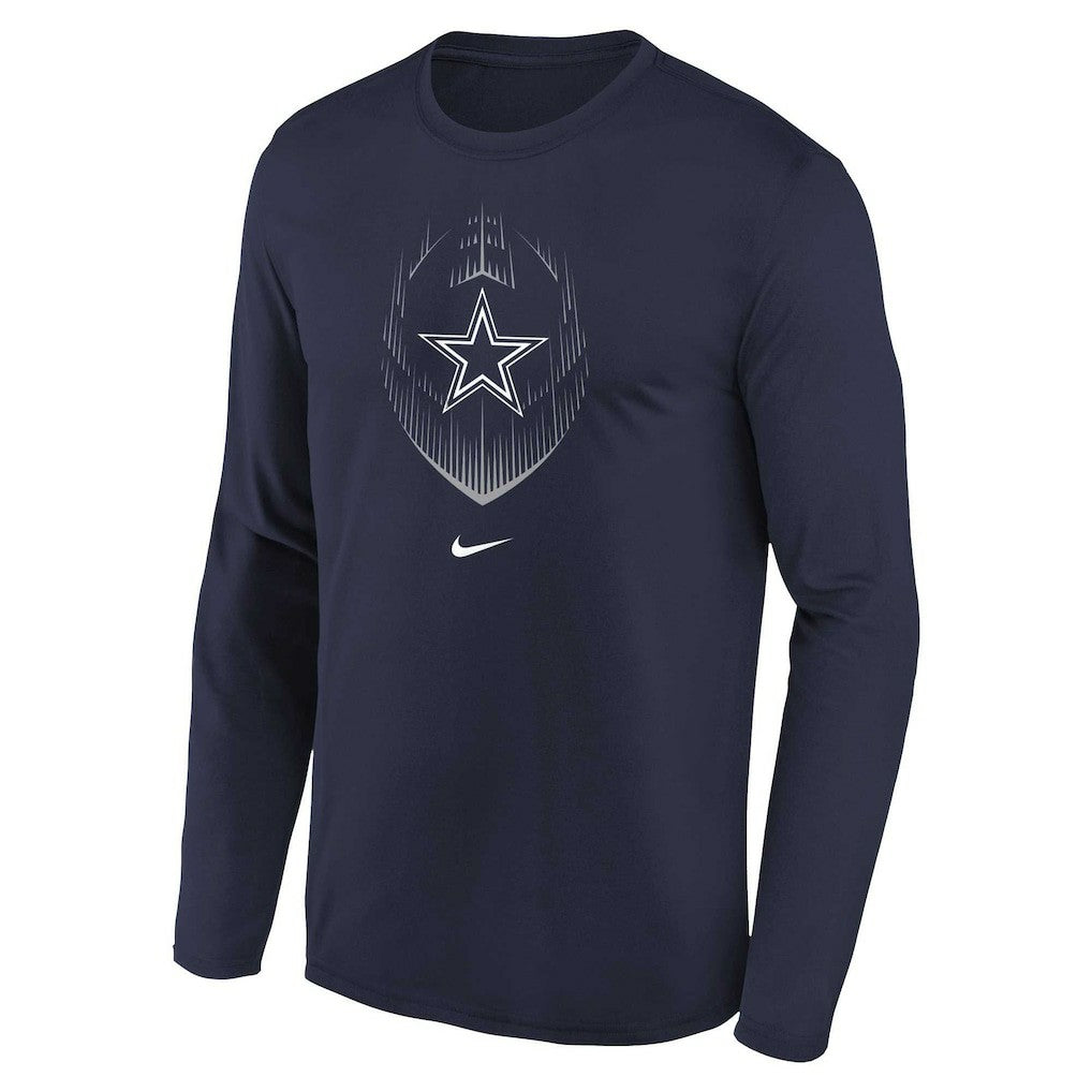 Dallas Cowboys Preschool Legend Icon Long Sleeve T-Shirt Navy