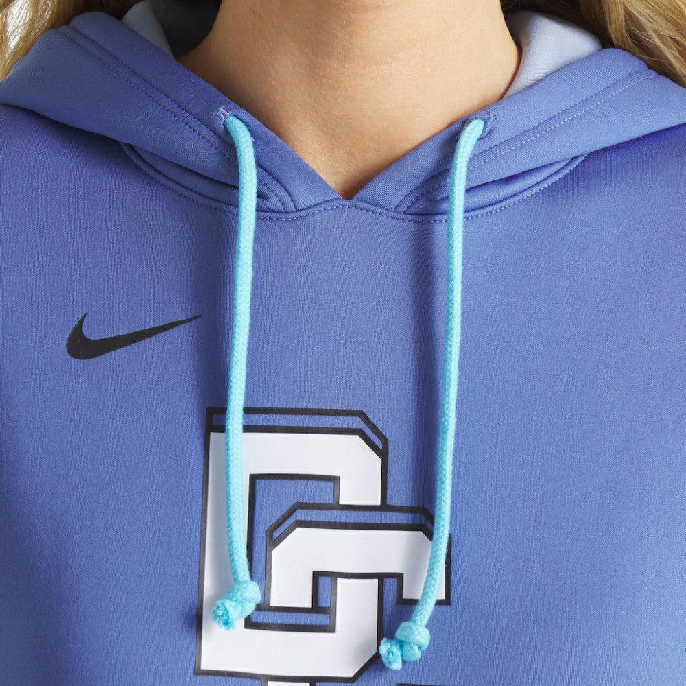 Washington Nationals Nike Women's 2025 City Connect Authentic Collection Therma-FIT Hoodie - Blue Hoodies