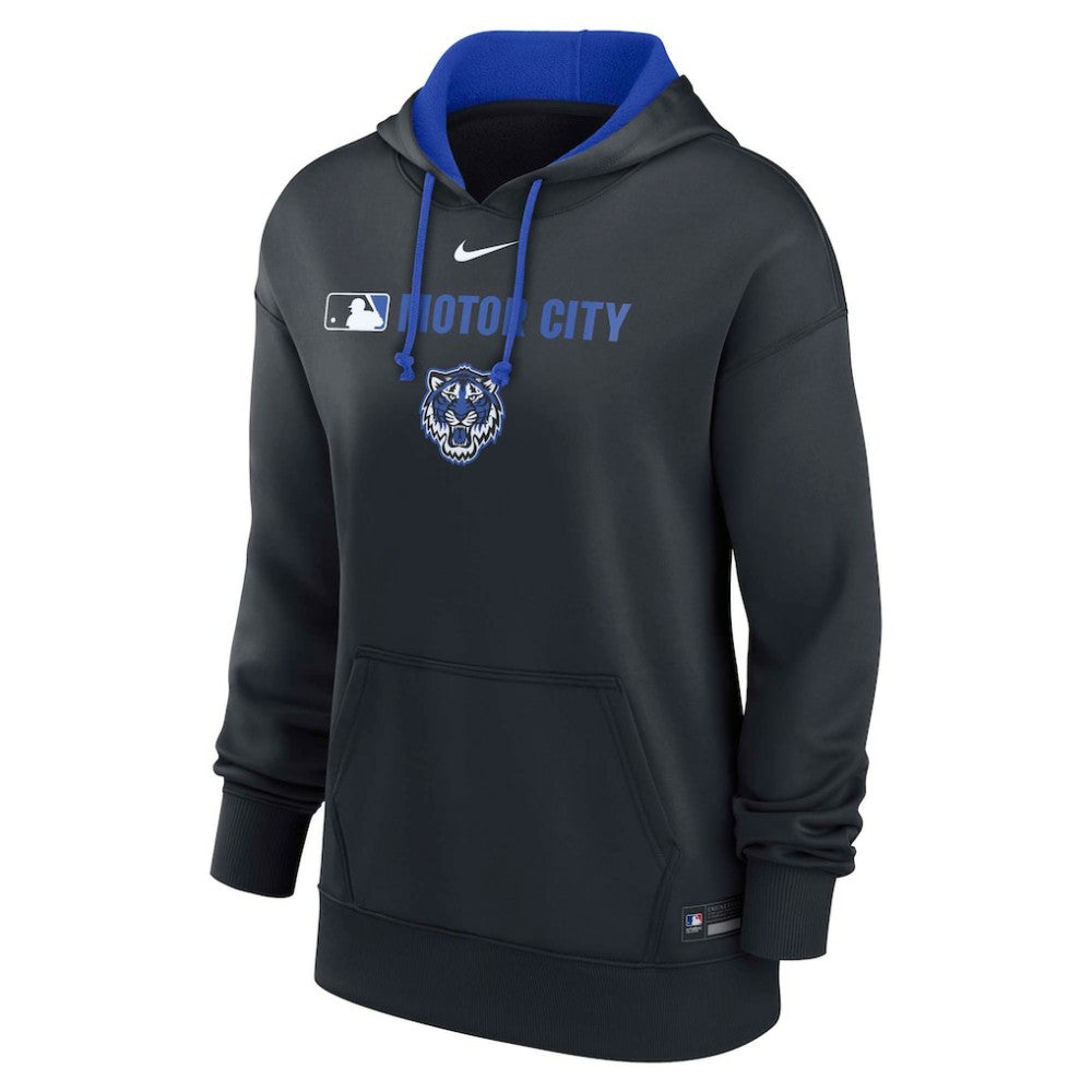 Detroit Tigers Nike Women's City Connect Authentic Collection Therma-FIT Hoodie - Navy Hoodies