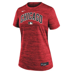 Chicago White Sox Nike Women's 2025 City Connect Authentic Collection Velocity Dri-FIT T-Shirt - Red T-shirts