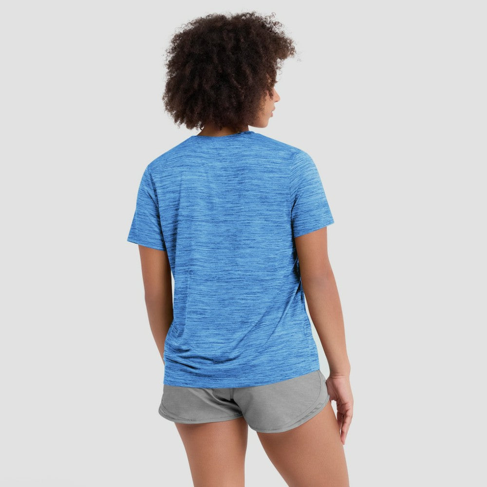 Colorado Rockies Nike Women's 2025 City Connect Authentic Collection Velocity Dri-FIT T-Shirt - Blue T-shirts