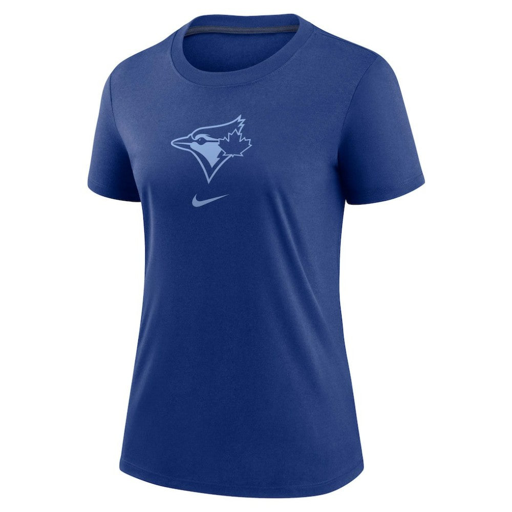 Toronto Blue Jays Nike Women's Authentic Collection Early Work Tri-Blend T-Shirt - Royal T-shirts