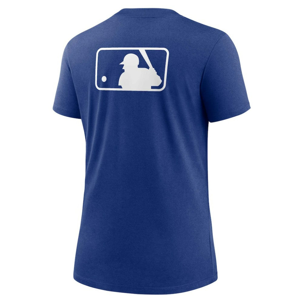 Chicago Cubs Nike Women's Authentic Collection Early Work Tri-Blend T-Shirt - Royal T-shirts