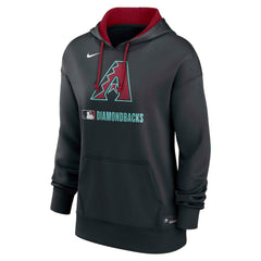 Arizona Diamondbacks Nike Women's Authentic Collection Therma-FIT Hoodie - Black Hoodies