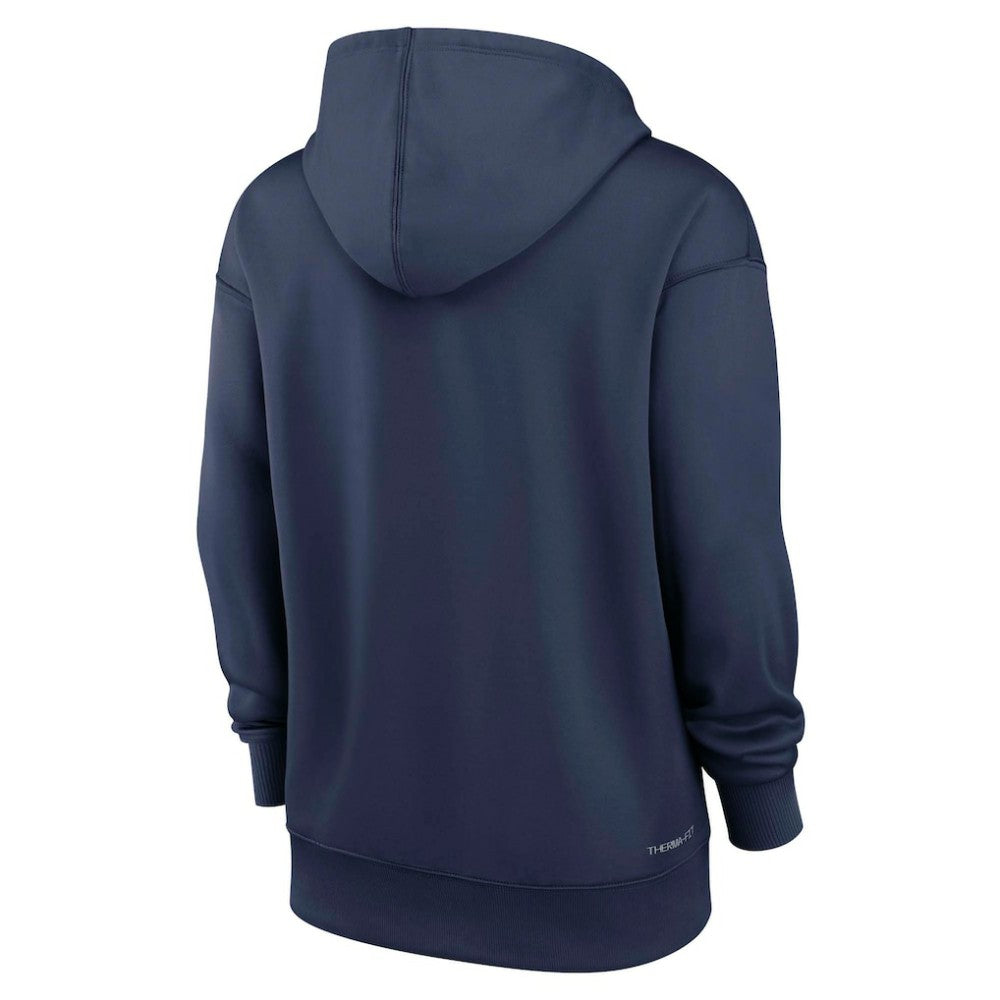 Houston Astros Nike Women's Authentic Collection Therma-FIT Hoodie - Navy Hoodies